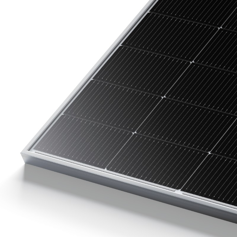 Painel solar bifacial de grande formato WERAN 595-625W - Módulo fotovoltaico de vidro duplo OEM para projetos de serviços públicos, EPC e atacado