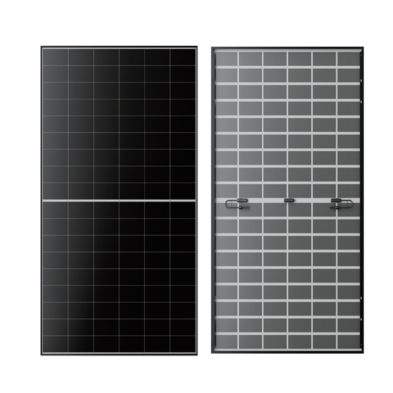 Painel solar de contato traseiro residencial WERAN 495-510W - Módulo fotovoltaico de telhado de vidro duplo OEM para distribuidores e instaladores