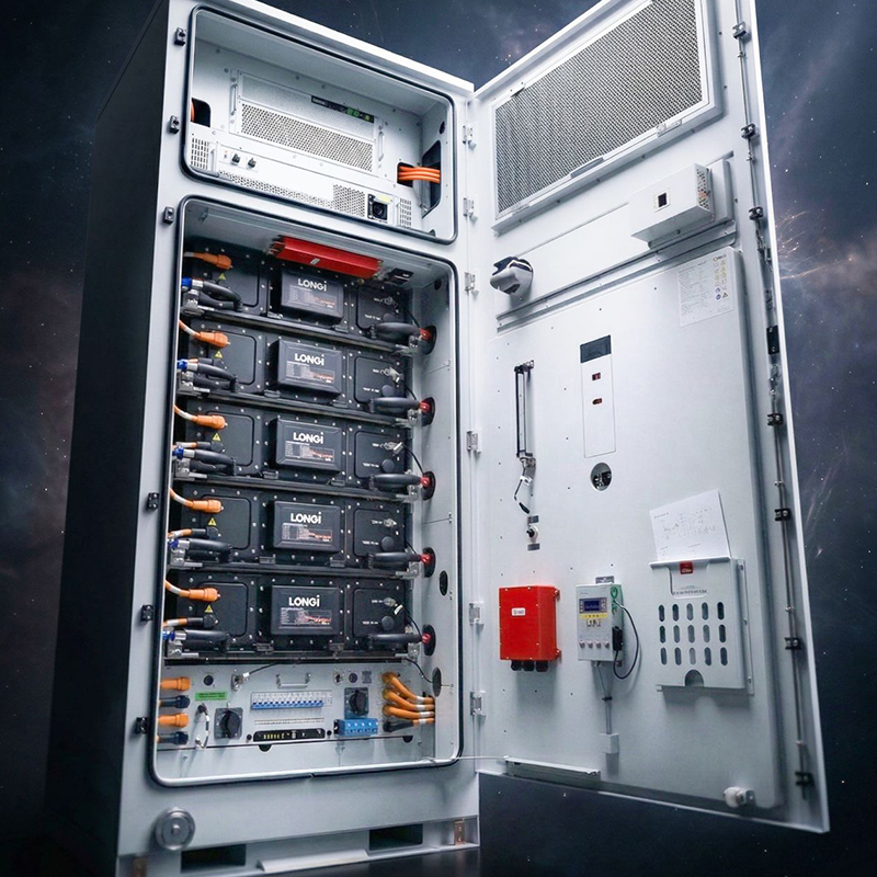 Gabinete de armazenamento de energia WERAN L261X 261kWh C&I LDES – Solução de armazenamento de bateria multifuncional LONGi OEM