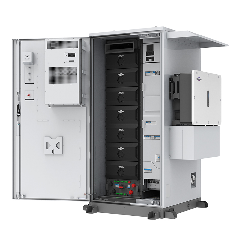 WERAN PTH 25-50kW 64,3-112,5kWh Gabinete de armazenamento de energia C&I multifuncional - Sistema de armazenamento solar integrado com inversor híbrido